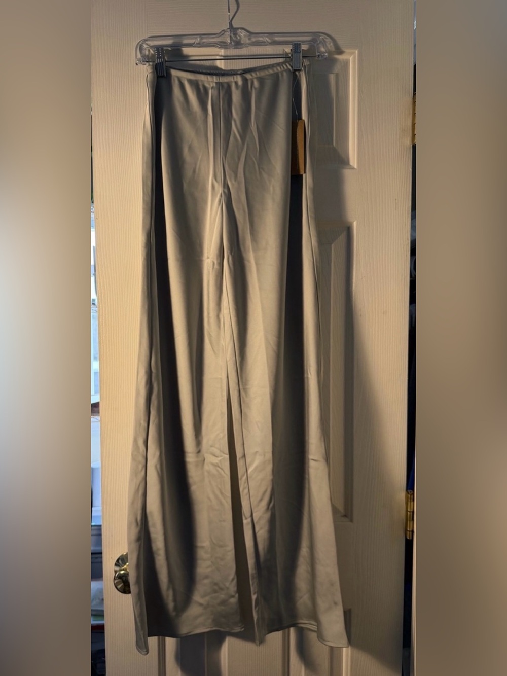 Few Moda Mia Pant Soft Silver Wide-Leg -Sz 0